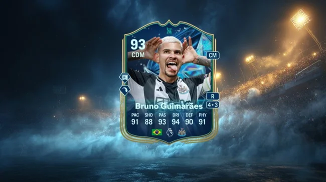 Bruno Guimarães TOTS SBC is one of the best midfield bargains in FC 25