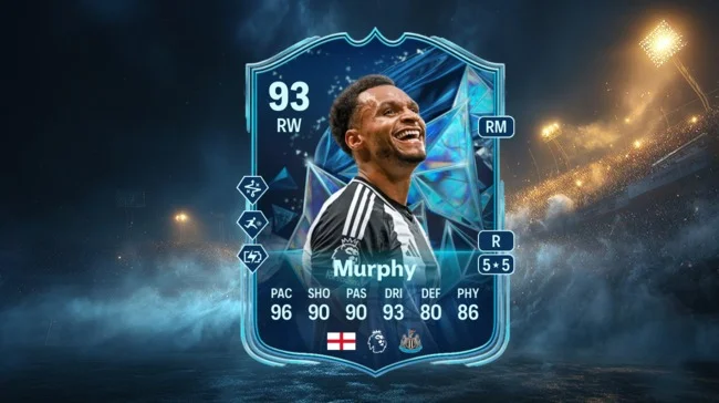 Jacob Murphy SBC Drops in FC 25: 5-Star Skills, and Game-Breaking Pace