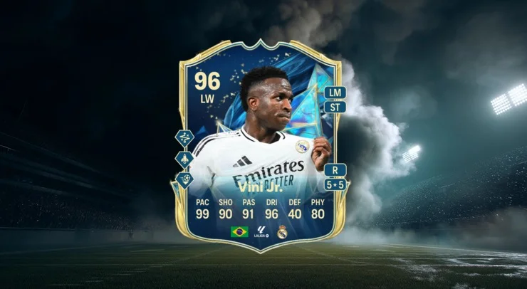 Is Vinícius Jr. TOTS Moments the best left winger in FC 25?