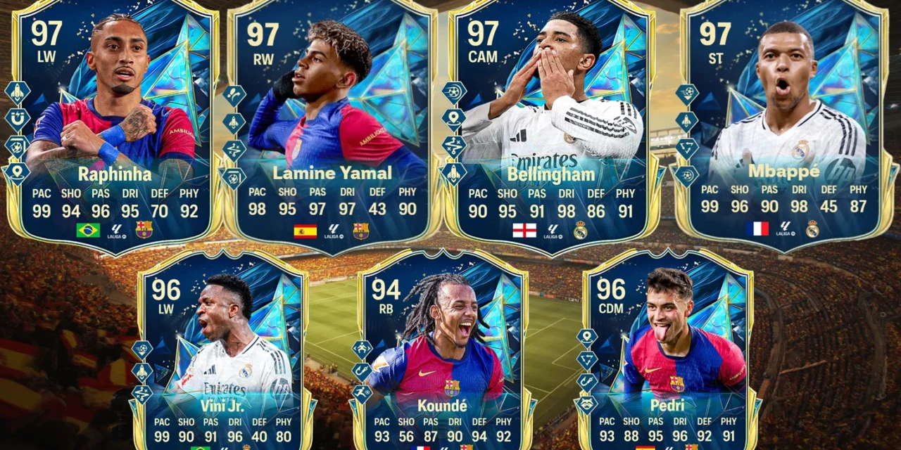 Insane La Liga Team of the Season Leaked for FC 25, the Biggest Release Yet!