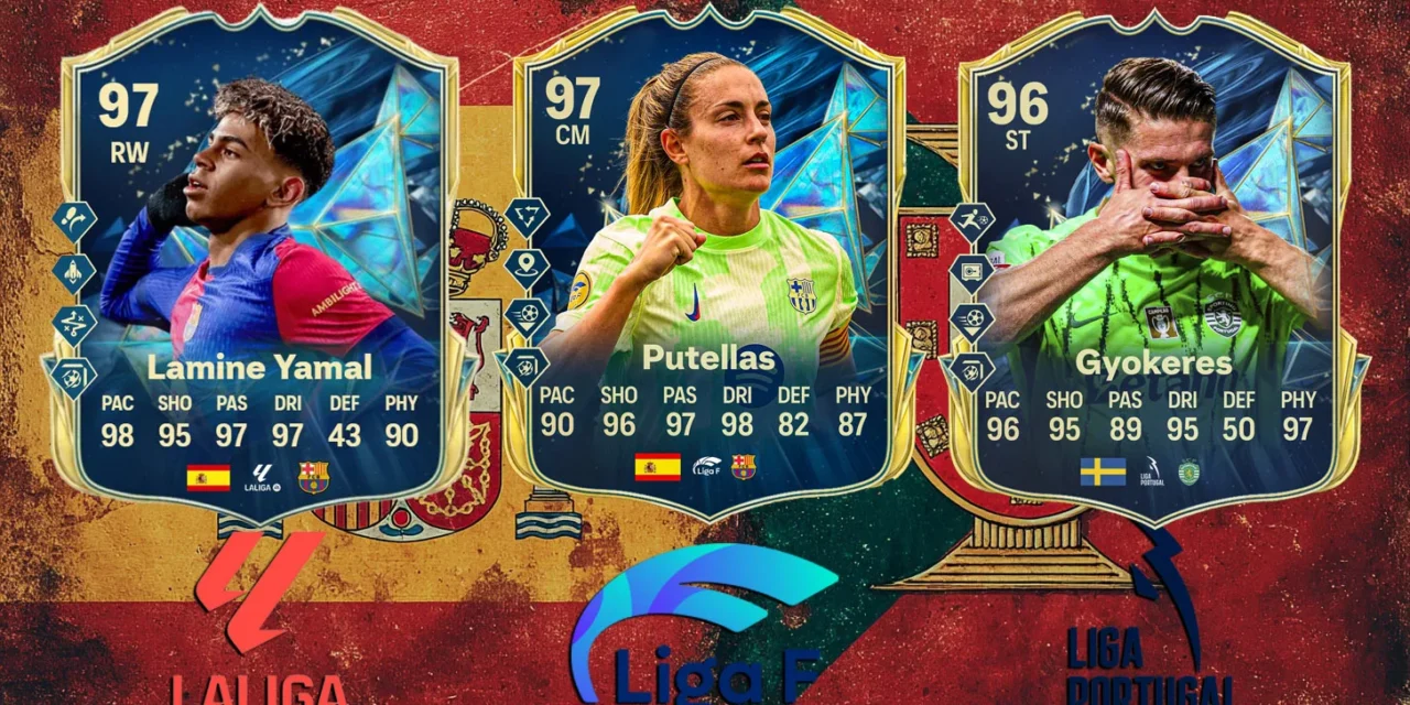 All players leaked for La Liga/Liga F/Liga Portugal TOTS