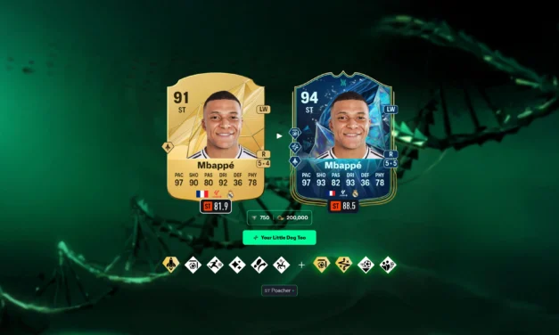 Mbappé gold card turned into TOTS-style beast with new evolution