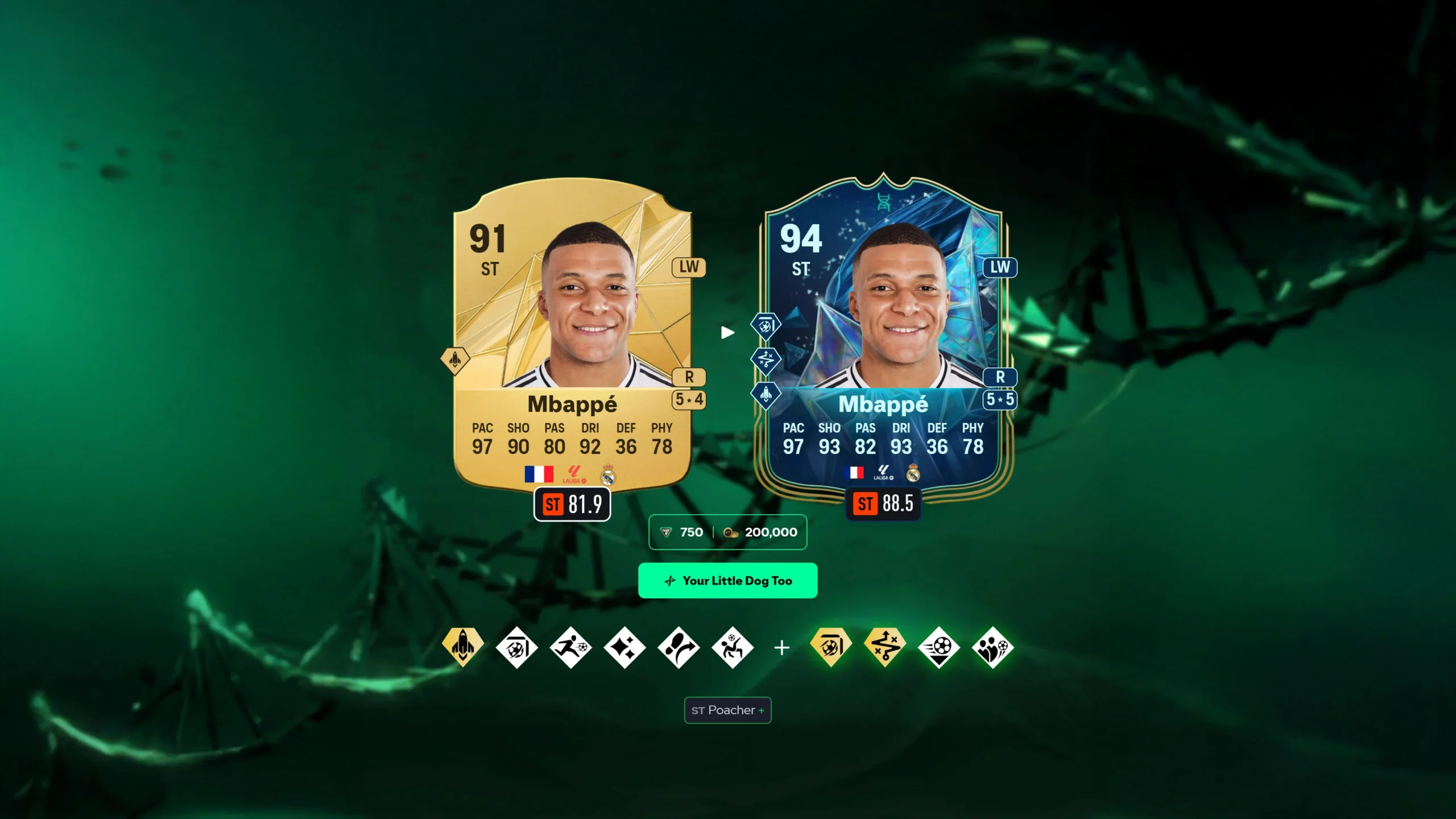Mbappé gold card turned into TOTS-style beast with new evolution - Guides - FUTFC