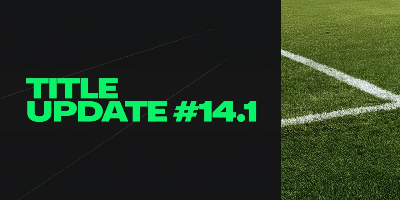 EA SPORTS FC 25 Title Update #14.1 Fixes Spotify Widget Issues on PS5 and Xbox Series X|S