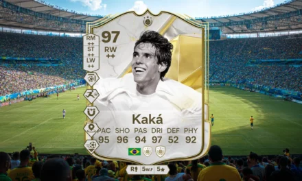Kaka’s level 35 season pass Shapeshifters Icon card might be his best ever