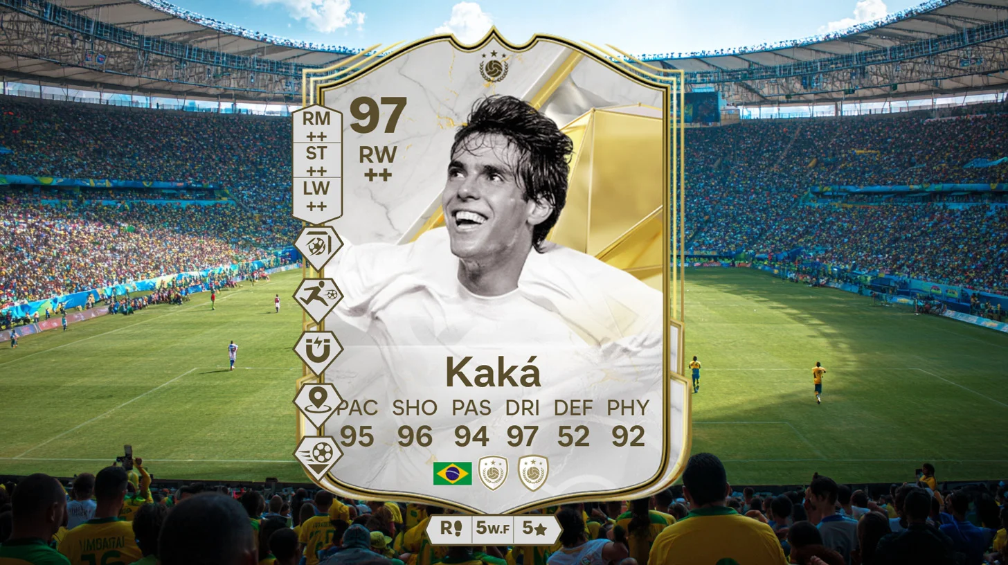 Kaka’s level 35 season pass Shapeshifters Icon card might be his best ever - Guides - FUTFC