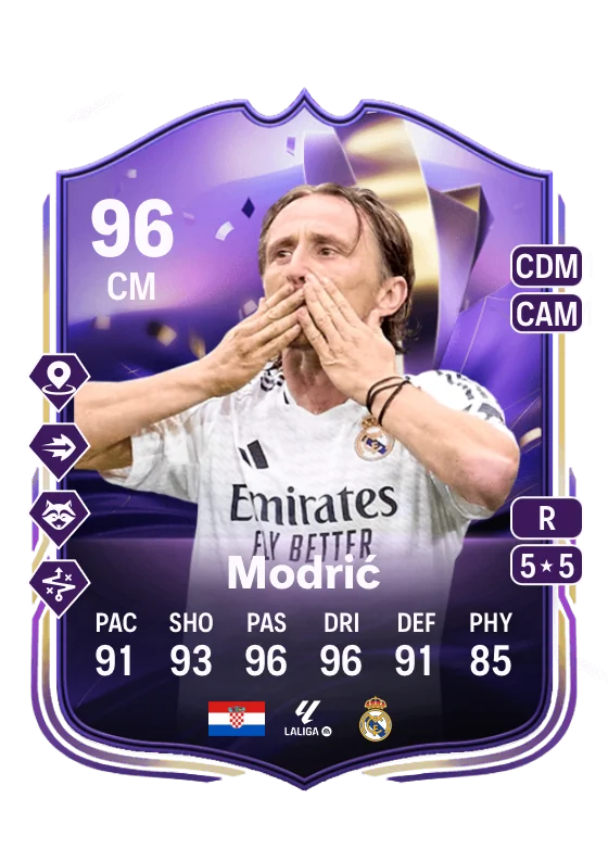 Luka Modrić End of an Era SBC adds elite value to FC 25 Ultimate TOTS - News - FUTFC Luka Modrić End of an Era SBC adds elite value to FC 25 Ultimate TOTS - News - FUTFC