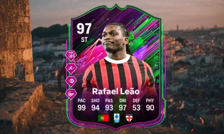 Rafael Leao’s 97 Shapeshifters card is a right-wing cheat code
