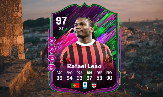 Rafael Leao’s 97 Shapeshifters card is a right-wing cheat code