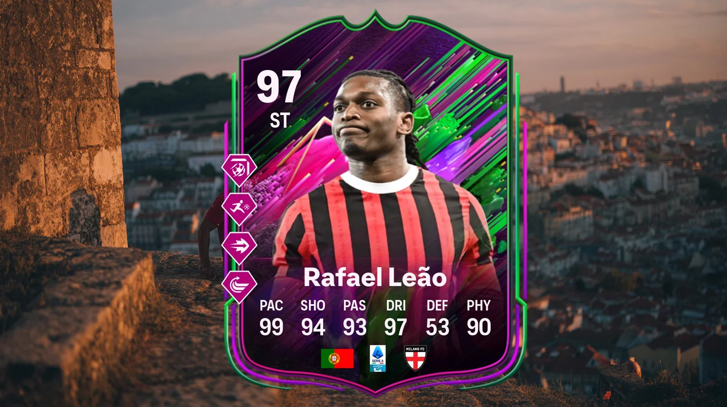 Rafael Leao's 97 Shapeshifters card is a right-wing cheat code - Guides - FUTFC