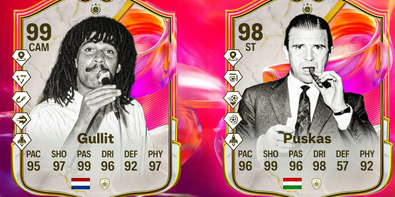 Gullit and Puskas leaked for FUTTIES Team 4