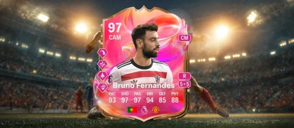 97 Bruno Fernandes SBC lands with insane stats and player pick grind