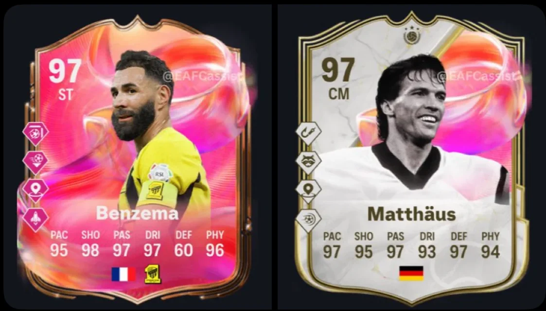 FUTTIES leak teases 97-rated stars including Benzema and Matthäus in FC 25