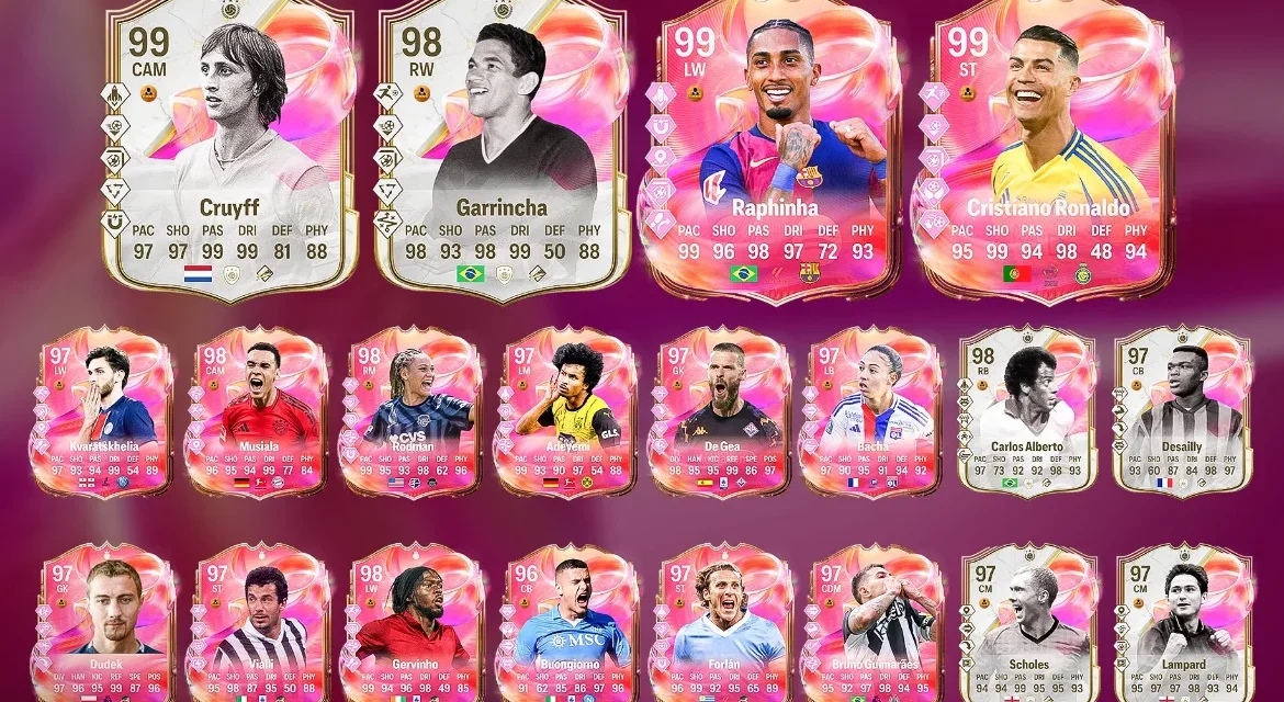FUTTIES Team 3 leak features 99-rated Ronaldo, Cruyff and Raphinha