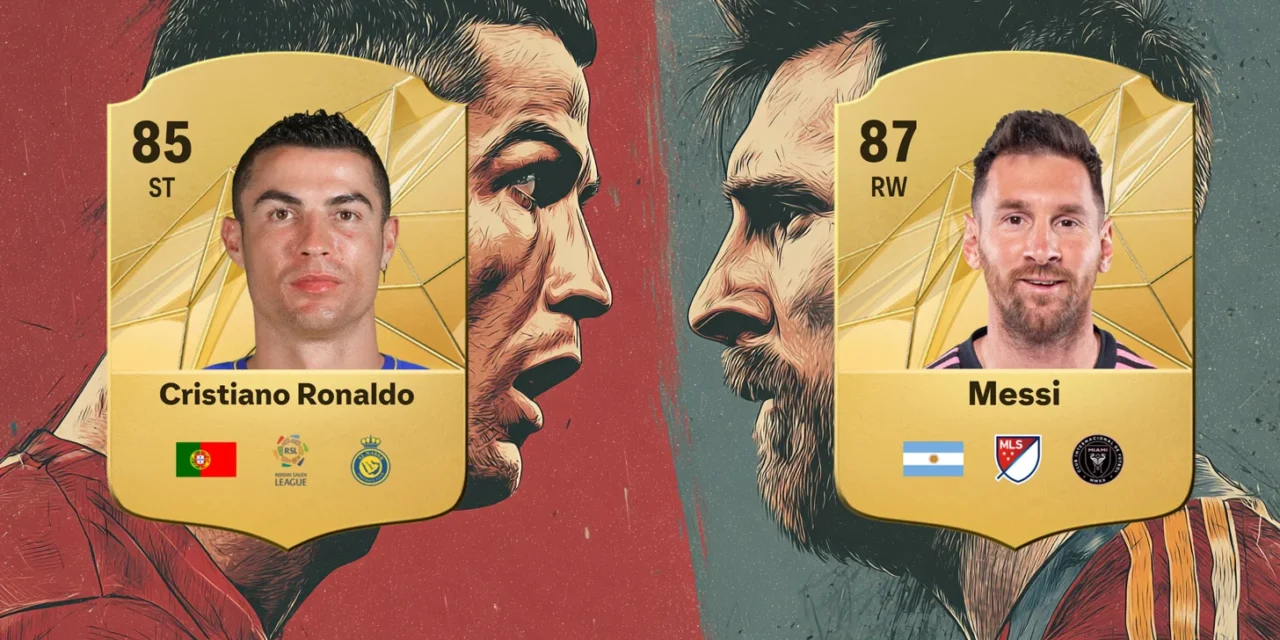 CR7 Rated 85 in FC 26 Beta: Messi Gets 87 as EA Ratings Leak Online