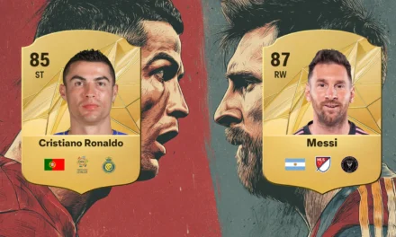 CR7 calificado con 85 en la beta de FC 26: Messi obtiene 87 según filtraciones de EA en línea