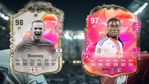 ¿El mejor dúo de delanteros de FUTTIES? Rooney y Chawinga SBC ya están en FC 25