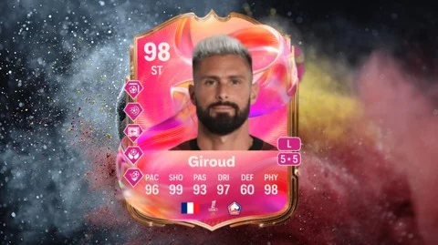 98 Olivier Giroud FUTTIES SBC drops in FC 25 with elite stats