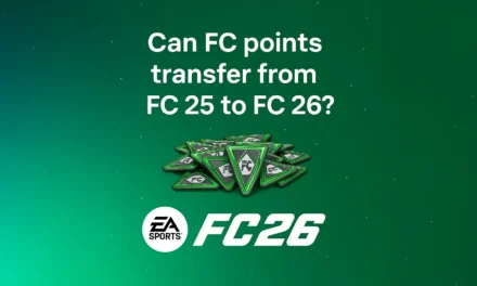 FC 26 FC points transfer and preseason rewards explained