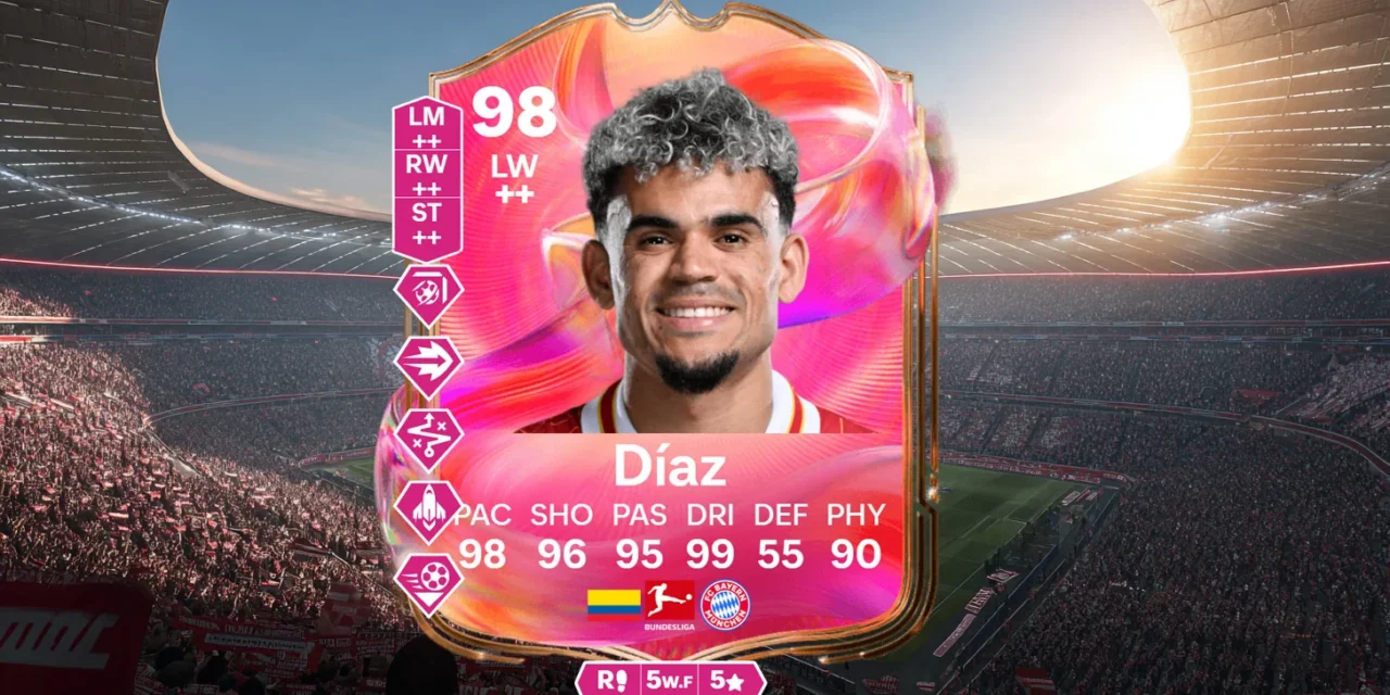 Insane new Luis Díaz SBC in FC 25 is a must complete