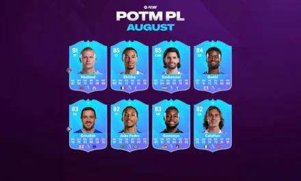 Premier League POTM August Nominees Revealed in FC 26