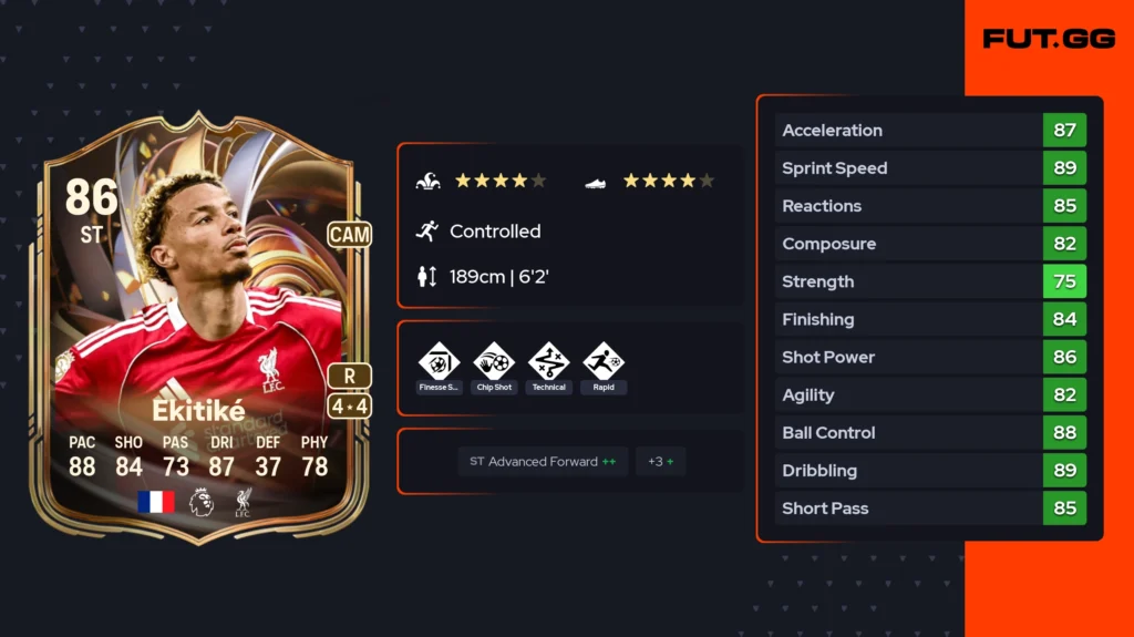 Why the 86 Hugo Ekitike Ratings Reload card is trending in FC 26 - EA FC 26 - FUTFC
