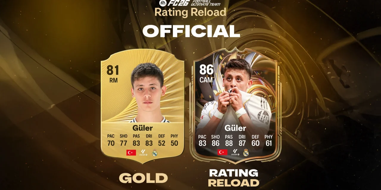 Arda Güler Ratings Reload SBC in FC 26 might be the best value CAM in the game