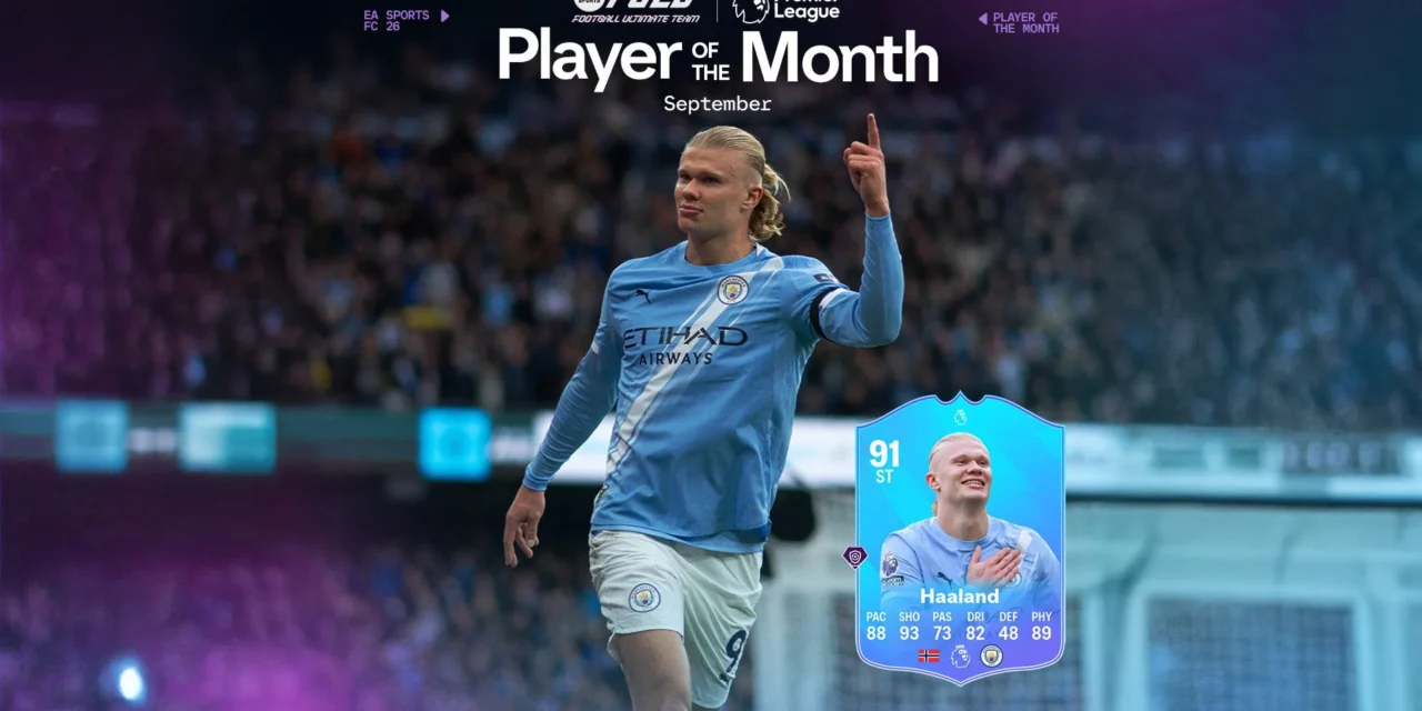 FC 26 Premier League POTM: Erling Haaland SBC released