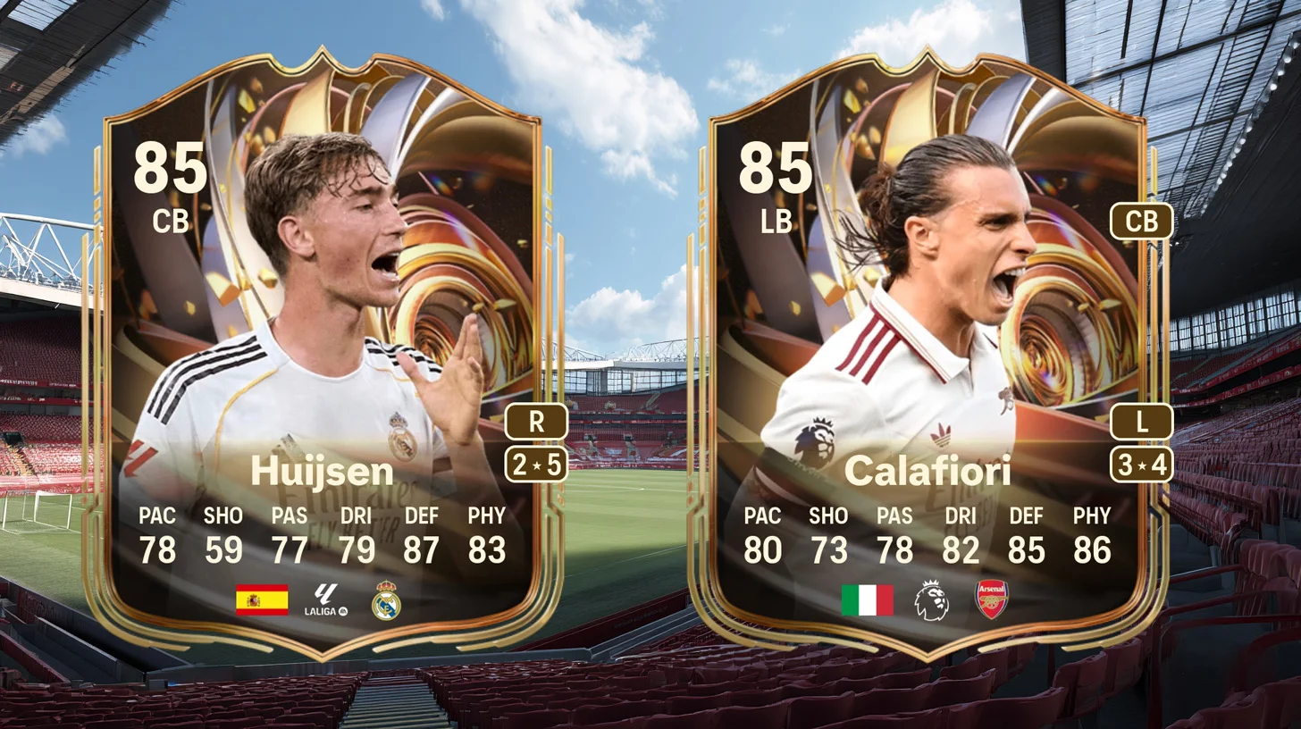Dean Huijsen vs Riccardo Calafiori Player Pick SBC – Who Should You Choose in FC 26? - Guides - FUTFC
