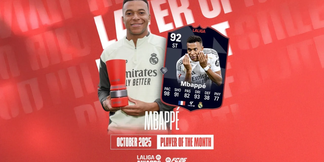 New POTM Mbappé leaked: 92-rated Real Madrid striker sparks debate over Power Shot+ change