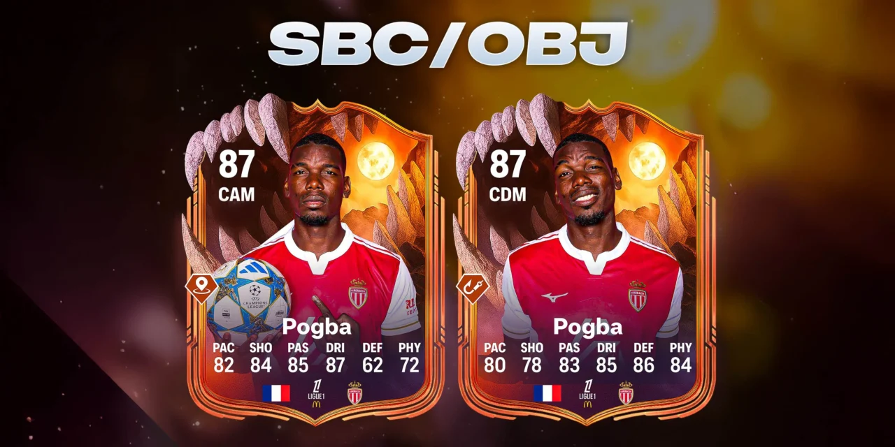 Pogba Ultimate Scream card leaked for FC 26