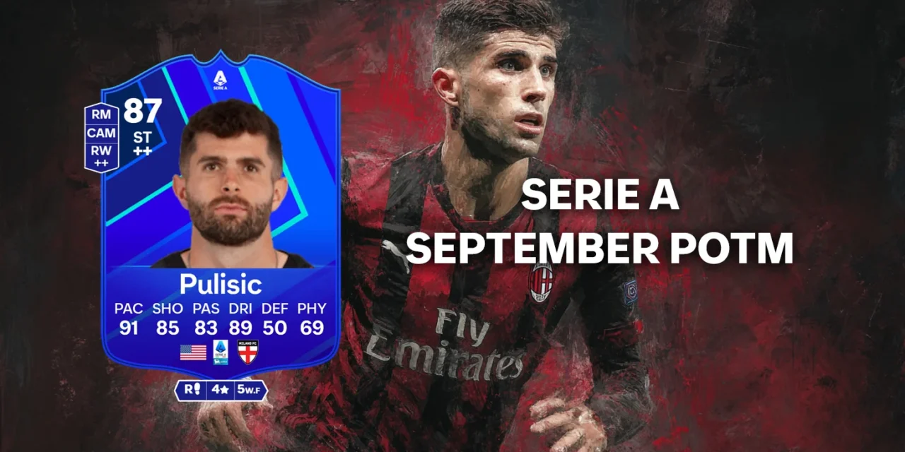 Christian Pulisic wins Serie A Player of the Month for September