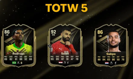 FC 26 TOTW 5 leaks: Salah, Rodrygo, and Gakpo stars new TOTW