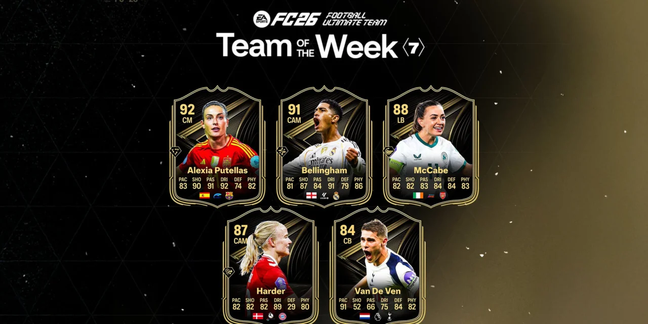 TOTW 7 leaks: Putellas, Bellingham, and van de Ven headline a loaded lineup