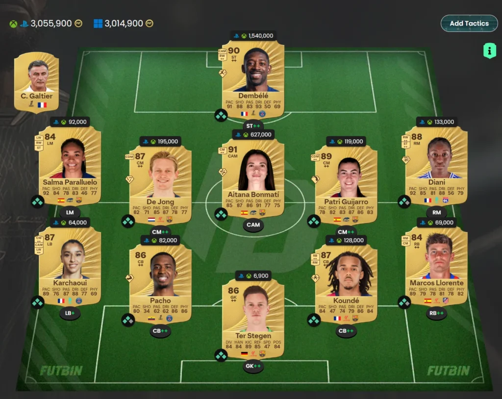 Best FC 26 starter squads for every budget - EA FC 26 - FUTFC