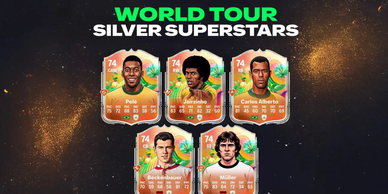New World Tour Silver Superstars Icons set to arrive in FC 26