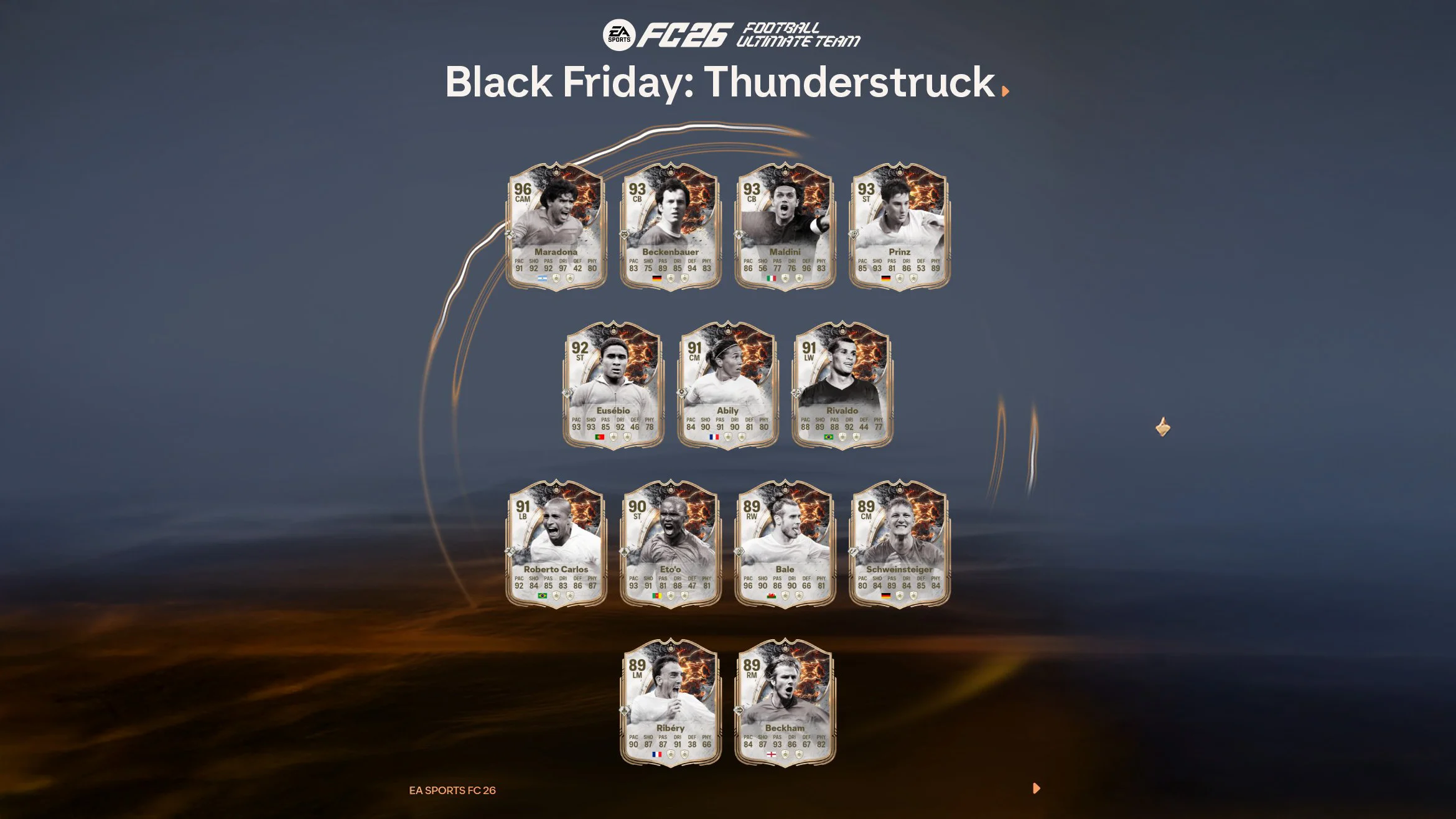 EA Released Thunderstruck Early โ Here Are All the Players in Packs - EA FC 26 - FUTFC EA Released Thunderstruck Early โ Here Are All the Players in Packs - EA FC 26 - FUTFC