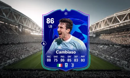 FC 26 Cambiaso review: the best Serie A fullback SBC?
