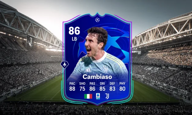 FC 26 Cambiaso review: the best Serie A fullback SBC?