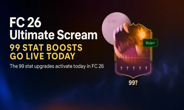 FC 26 Ultimate Scream 99 stat boosts go live today