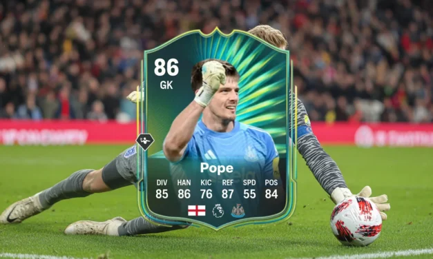 FC 26 Nick Pope SBC review: Tall, reliable, but not elite