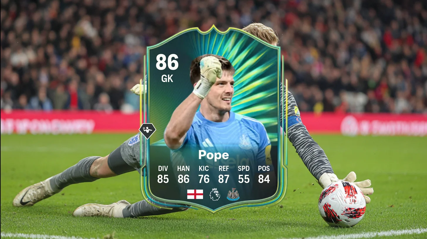 FC 26 Nick Pope SBC review: Tall, reliable, but not elite - Guides - FUTFC