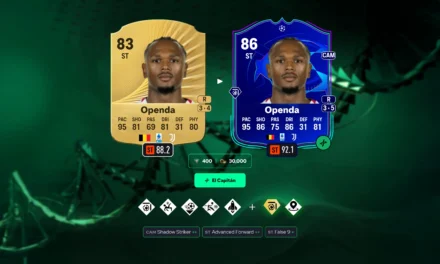 Openda FC 26 El Capitán evolution review: a hidden gem for meta strikers