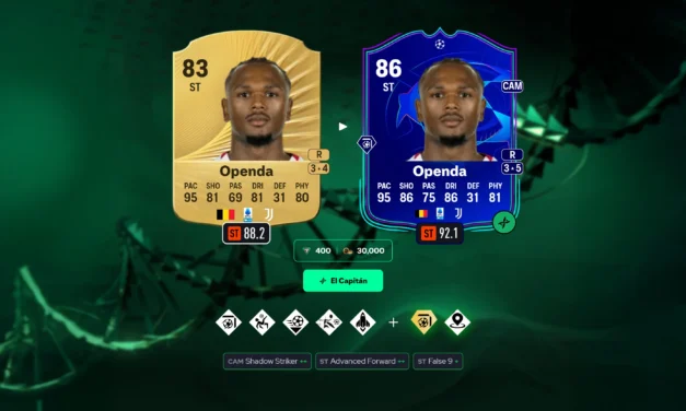 Openda FC 26 El Capitán evolution review: a hidden gem for meta strikers