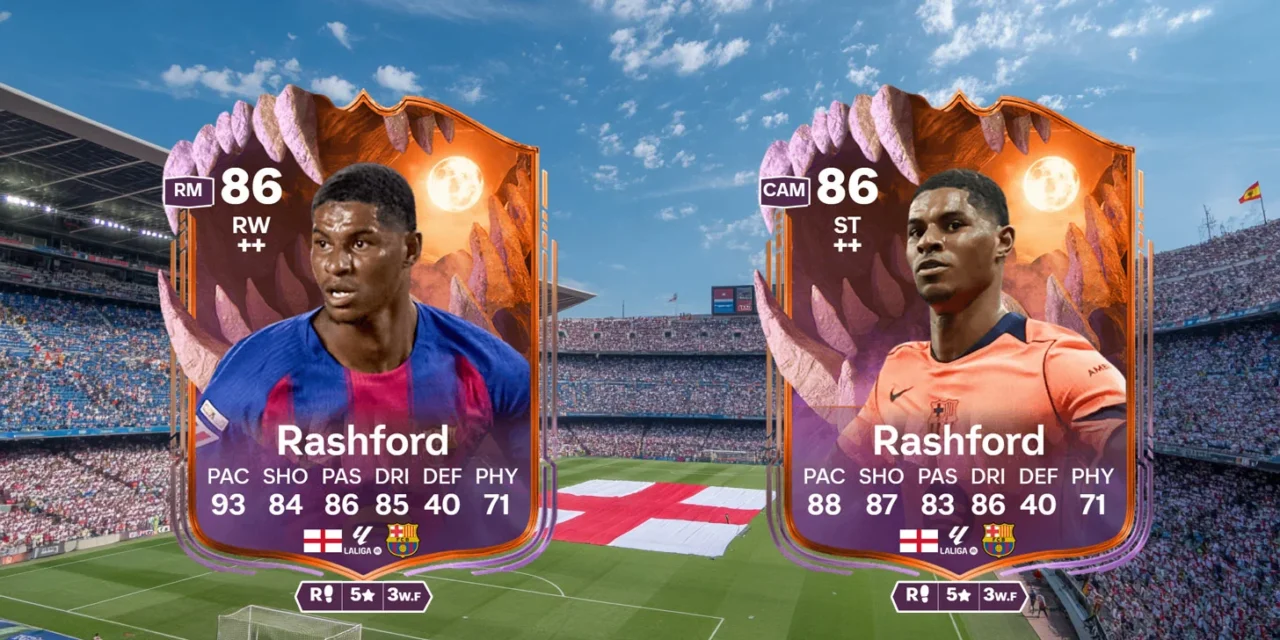 Marcus Rashford Ultimate Scream 86 Player Guide: ST vs RW