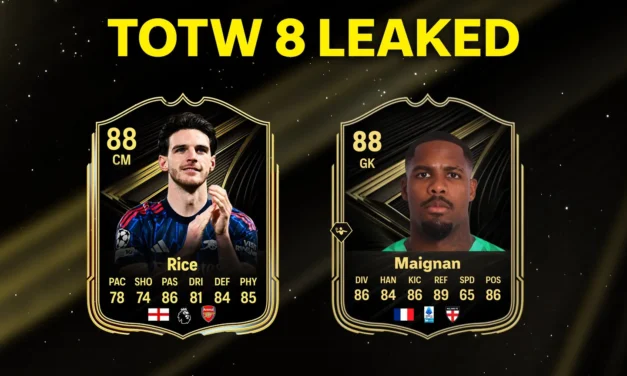 FC 26 Team of the Week 8 Leaks: Declan Rice and Maignan headlines TOTW