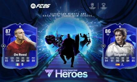 FC 26: Hero Leaks Confirm De Rossi and Salgado for UEFA Primetime Promo