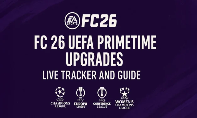FC 26 UEFA Primetime Upgrades: Live Tracker and Guide (2025‑26)