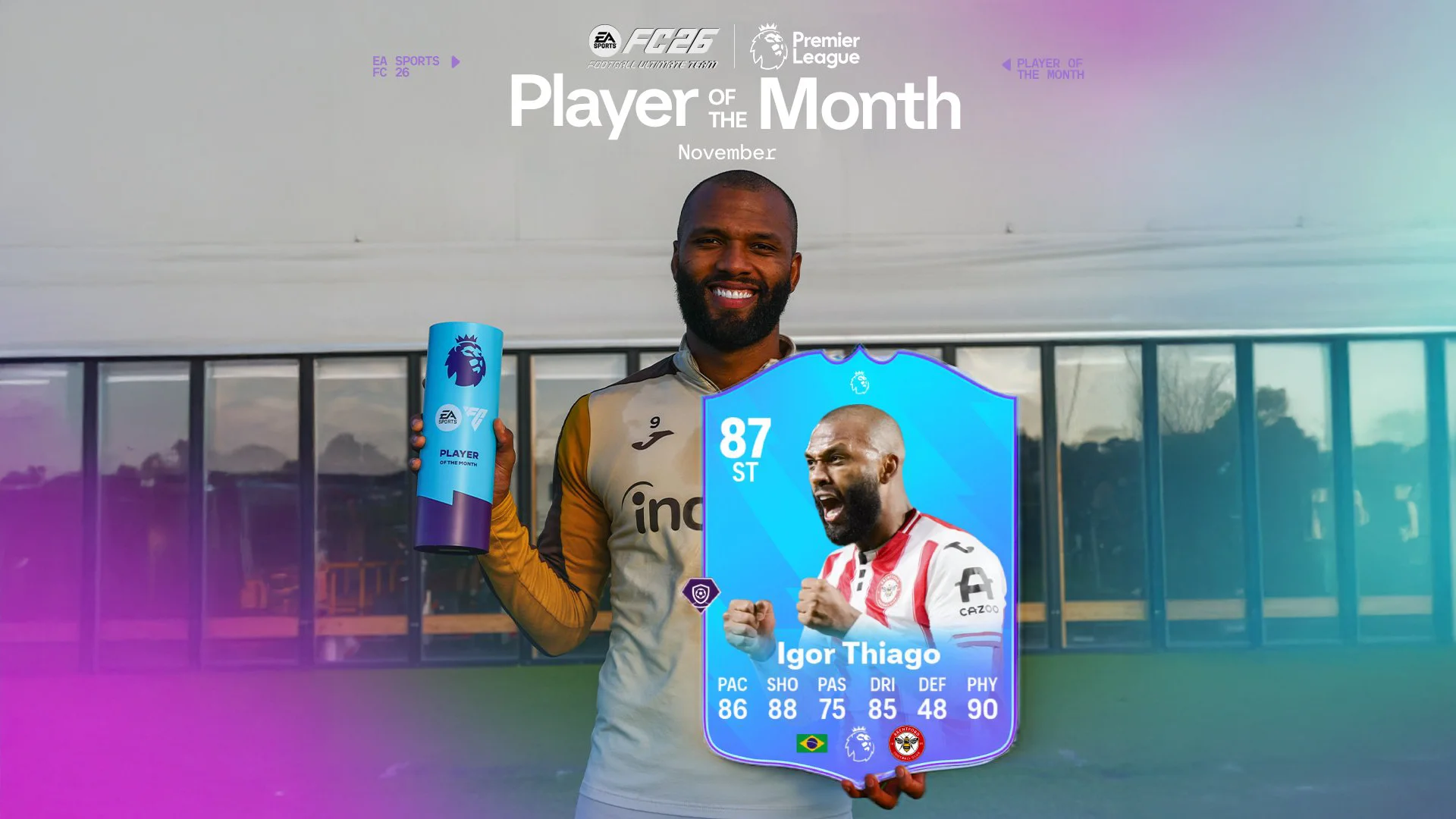 Igor Thiago POTM November SBC review in FC 26 - EA FC 26 - FUTFC Igor Thiago POTM November SBC review in FC 26 - EA FC 26 - FUTFC