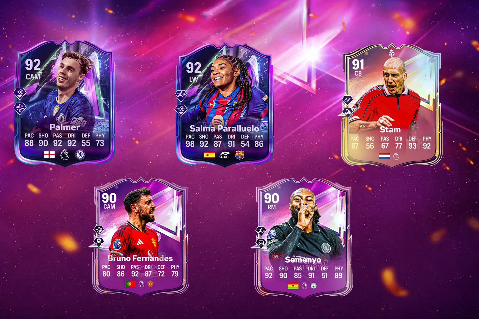 Fantasy FC Leaks: Lyon’s Endrick, "The Wall" Stam, and Winter Transfers Headline FC 26 Promo - News - FUTFC Fantasy FC Leaks: Lyon’s Endrick, "The Wall" Stam, and Winter Transfers Headline FC 26 Promo - News - FUTFC